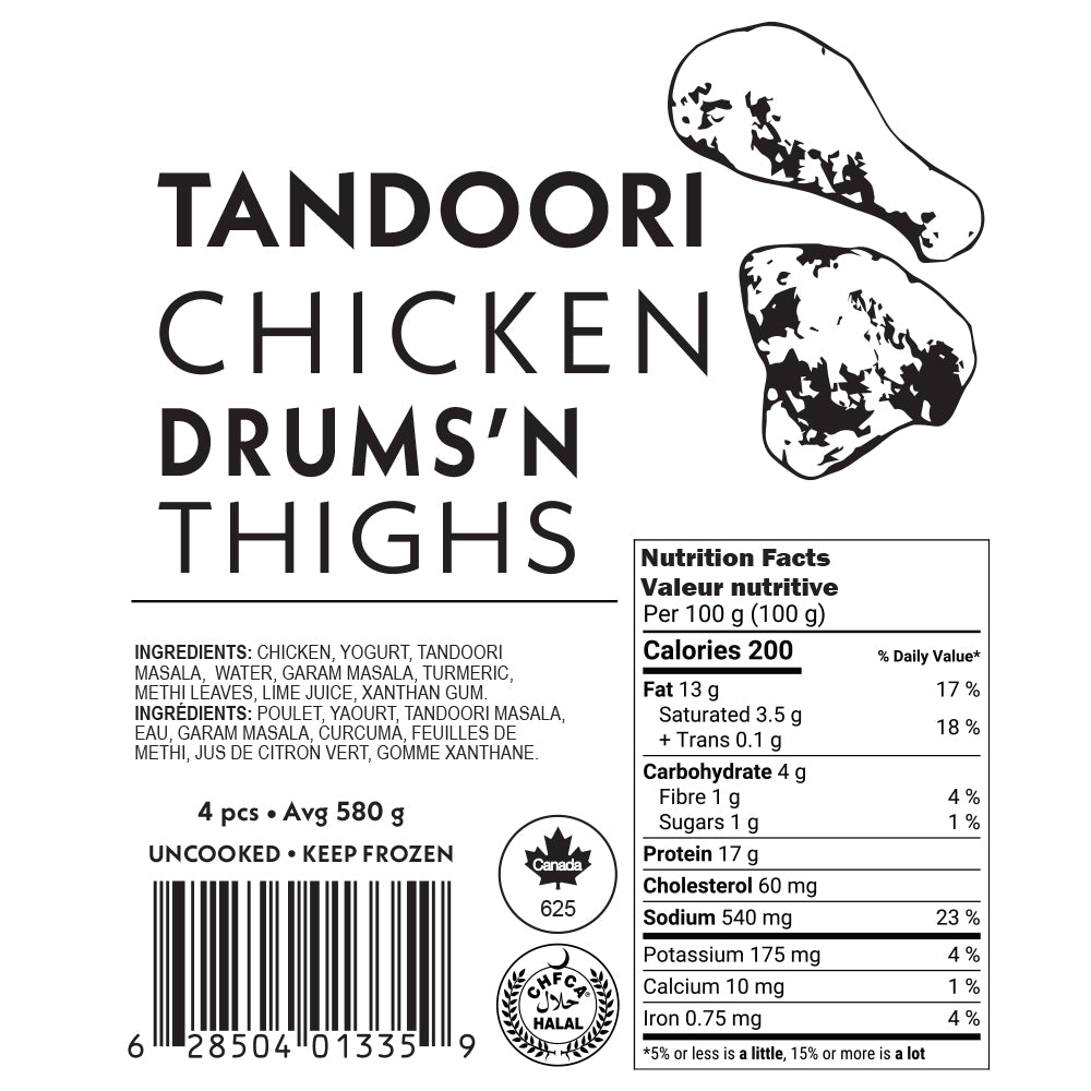 Meathead Tandoori Chicken Drums And Thighs - The Meathead Store