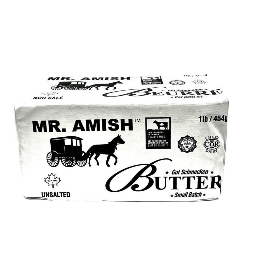 Mr. Amish Small Batch Unsalted Butter - The Meathead Store
