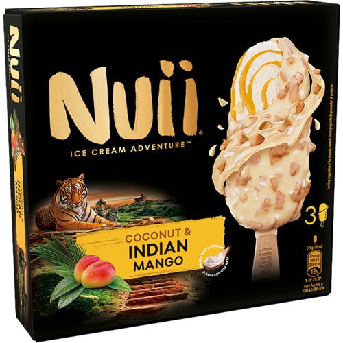 Nuii Coconut and Indian Mango Ice Cream - The Meathead Store