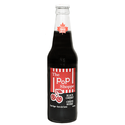 POP SHOPPE - BLACK CHERRY SODA - The Meathead Store