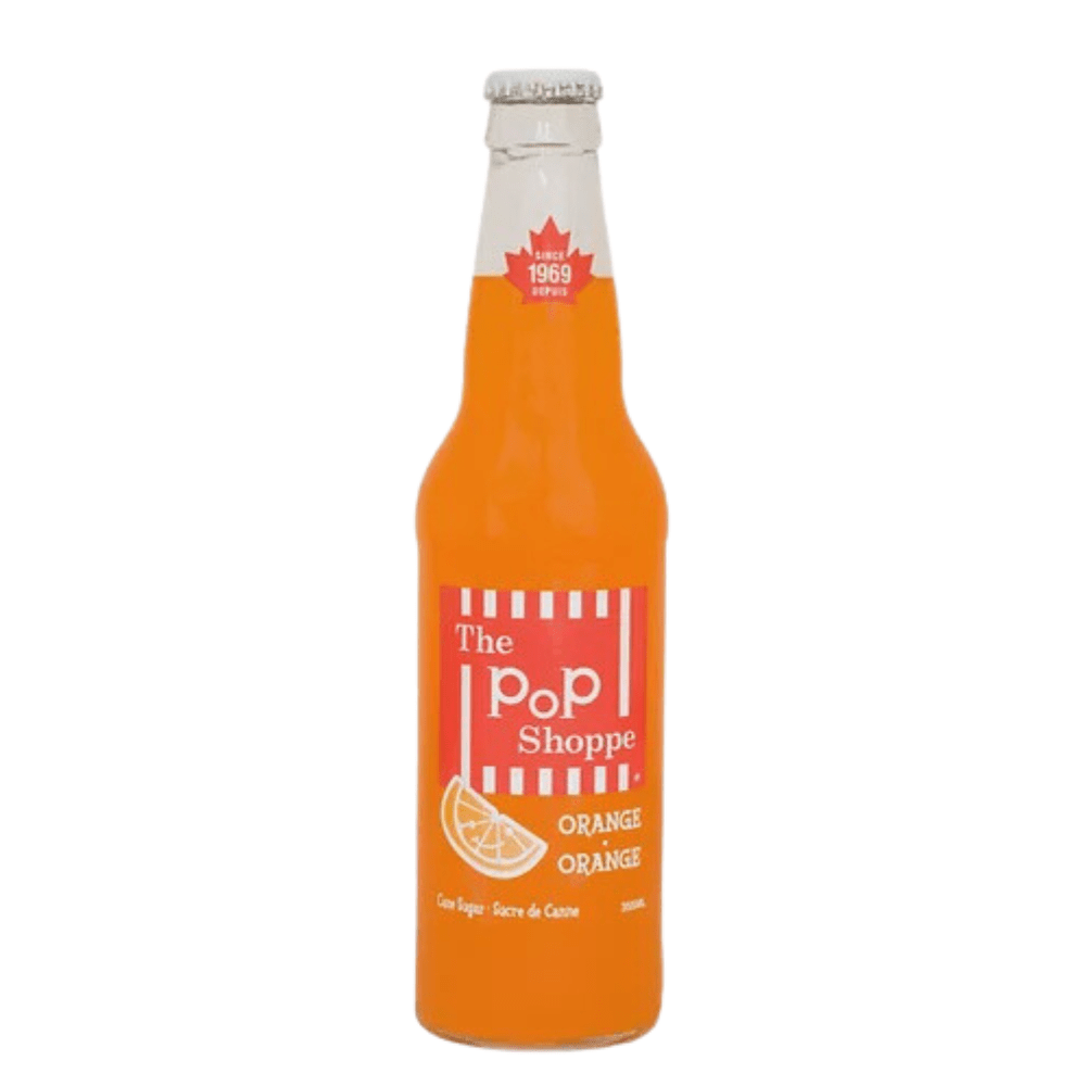 POP SHOPPE - ORANGE SODA - The Meathead Store