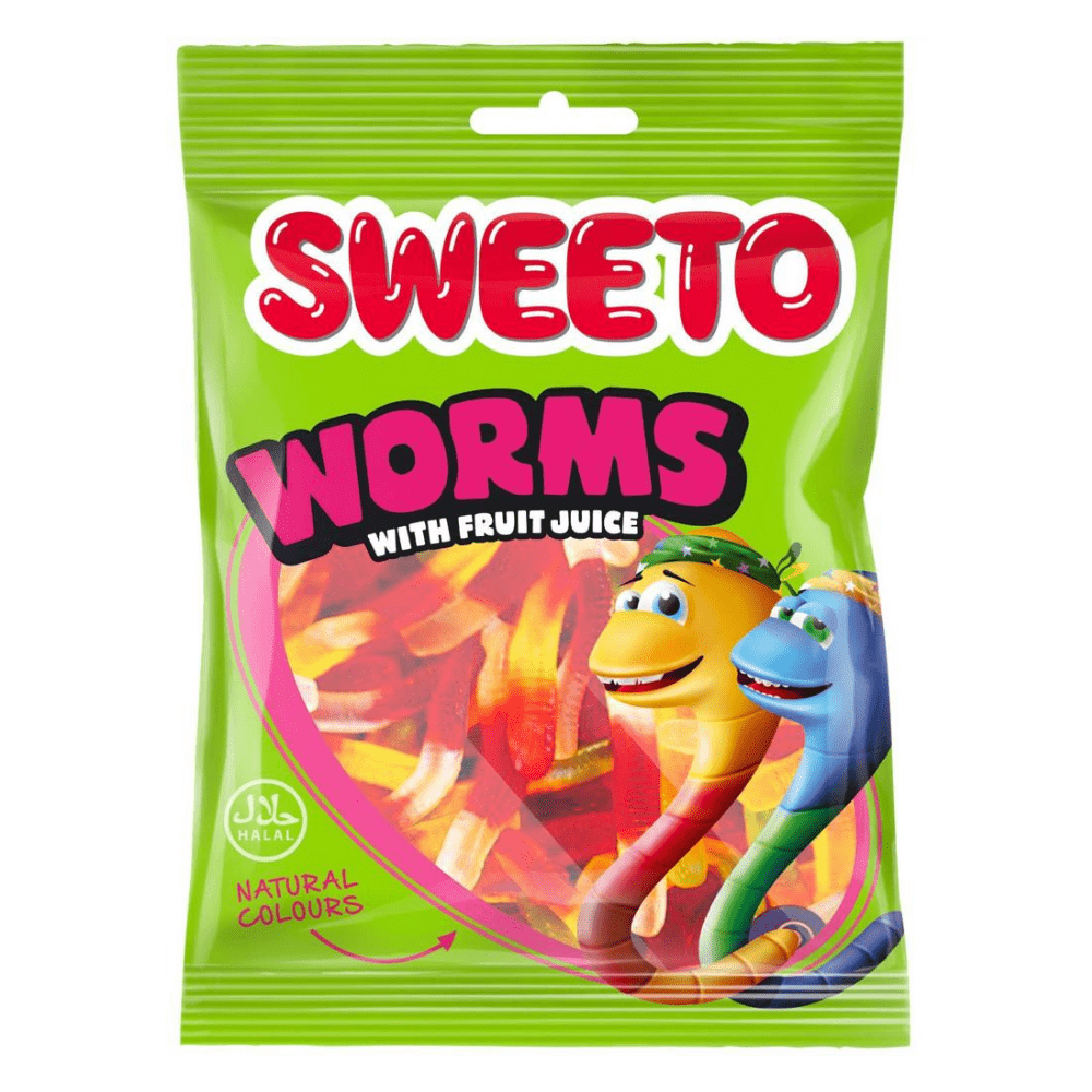 Sweeto Gummy Worms - The Meathead Store